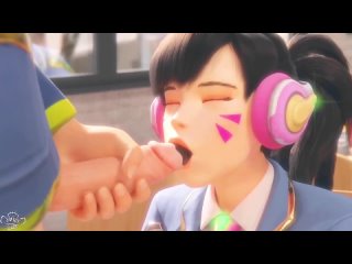 overwatch - d va [hmv/sfm] close eyes
